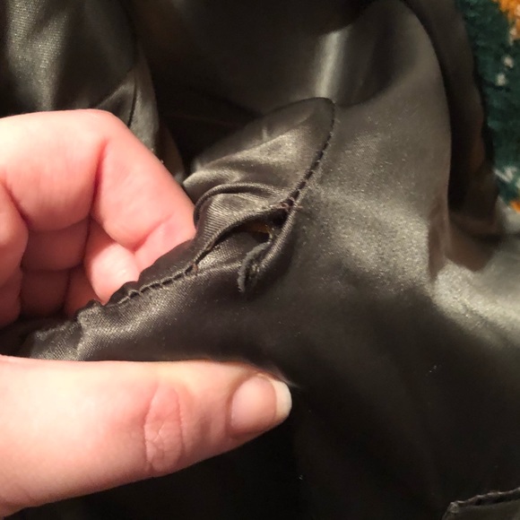 Vintage Plaid Lined Coat - Picture 6 of 7